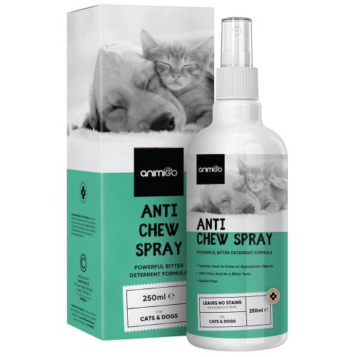 Anti Chew Spray - Ausilio per l’Addestramento di Cani e Gatti - 250 ml Spray Liquido