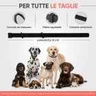 Infografica tagle collare cane antipulci Animigo adatto a tutte le taglie