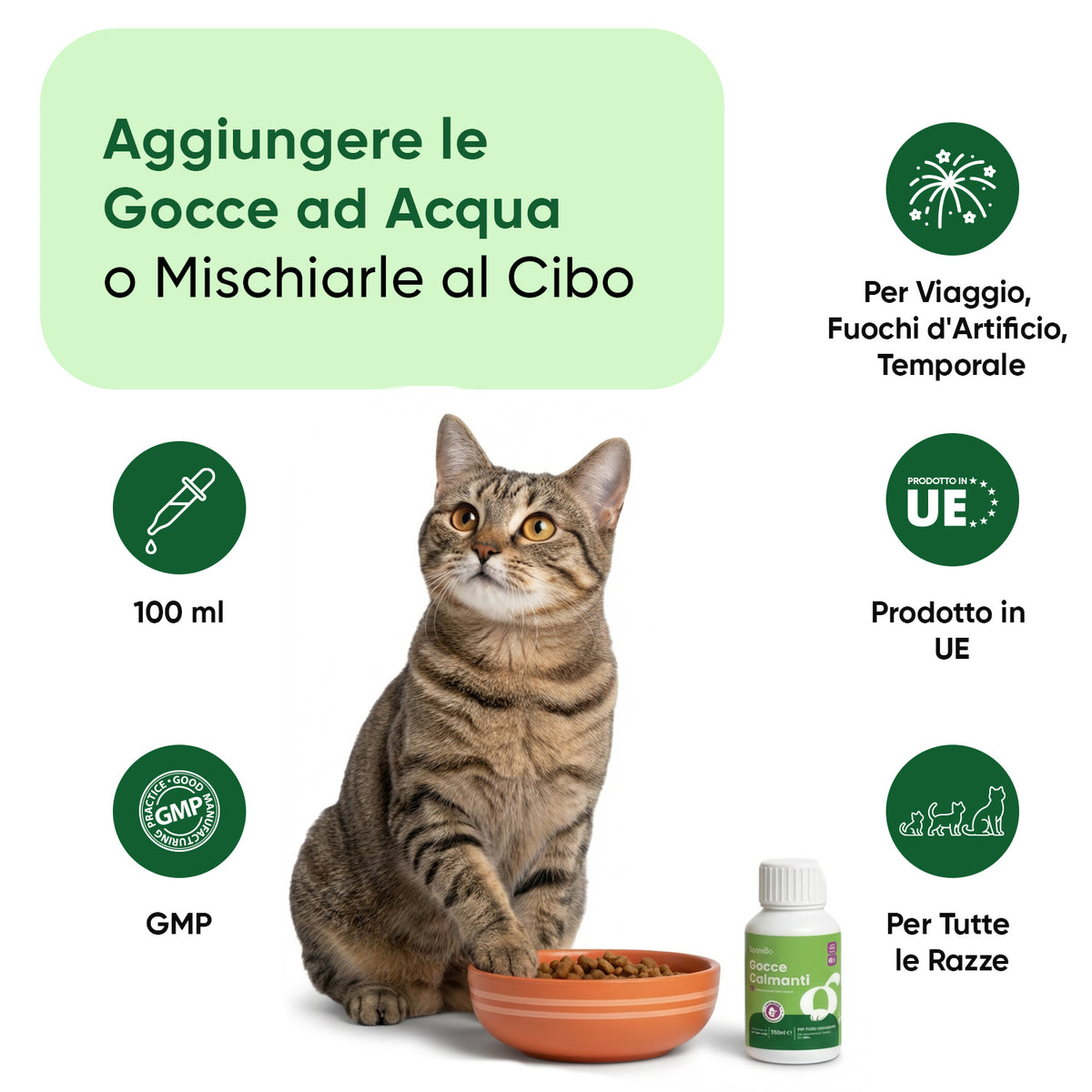 Animigo Gocce Calmanti per Gatti 100 ml