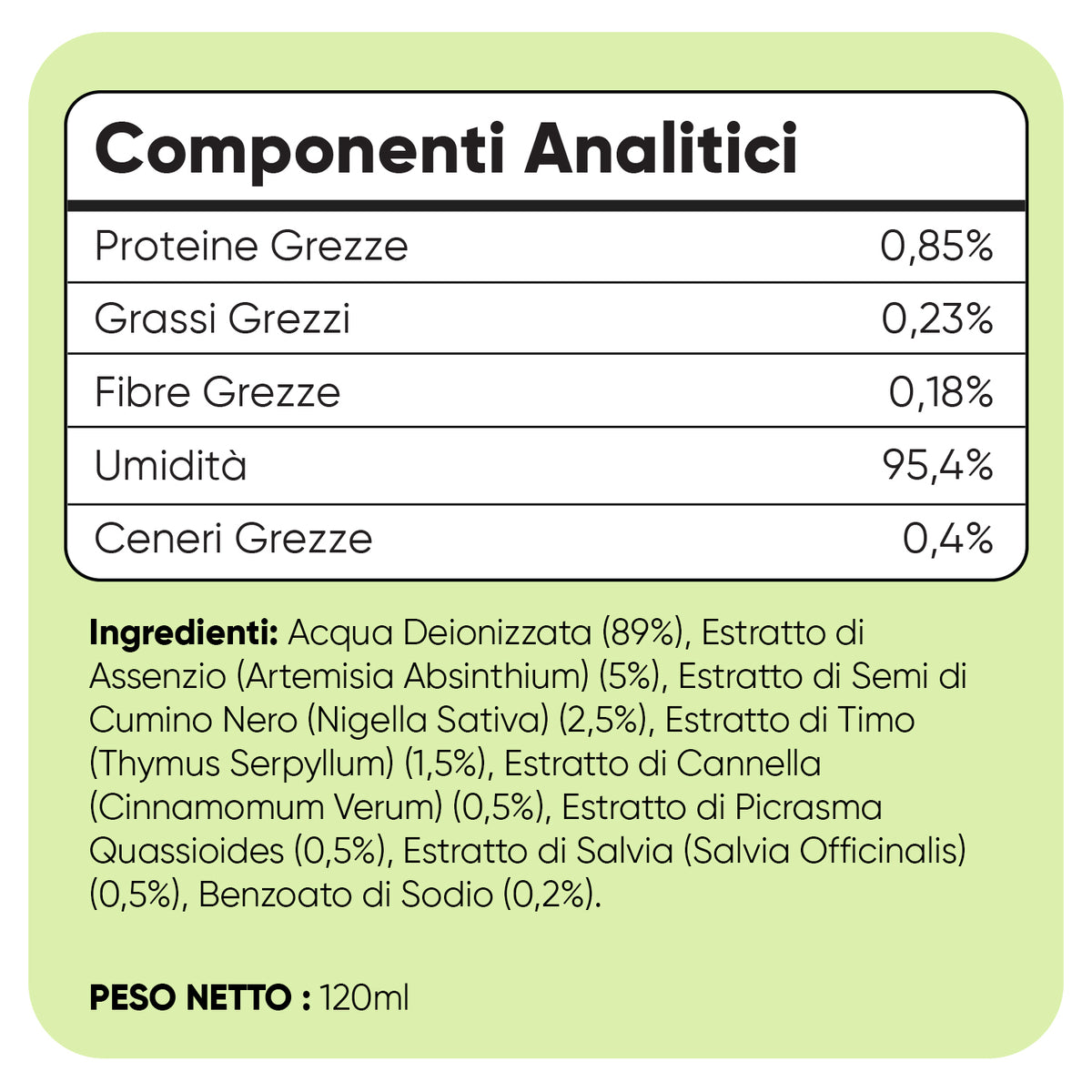Vermifugo liquido per gatti 120ml