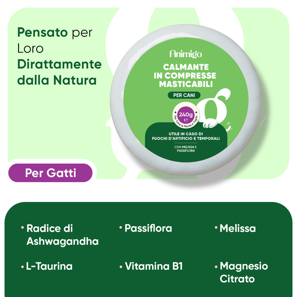 Snack calmanti per gatti