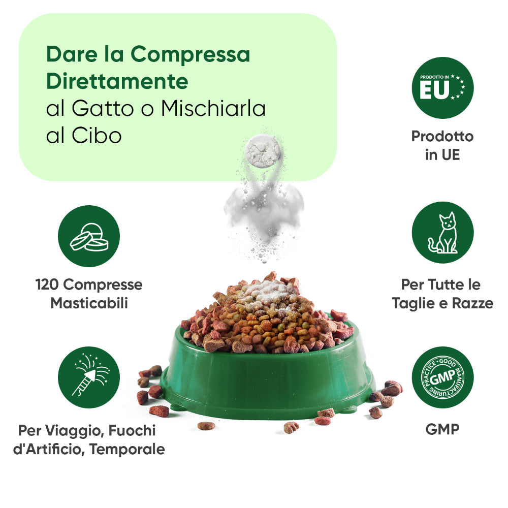 Snack calmanti per gatti